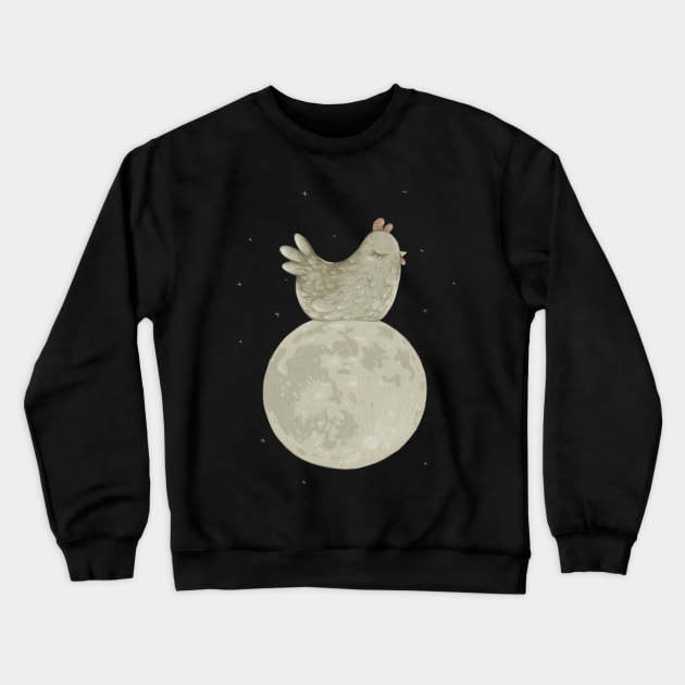 Big Egg Crewneck Sweatshirt by spookylili